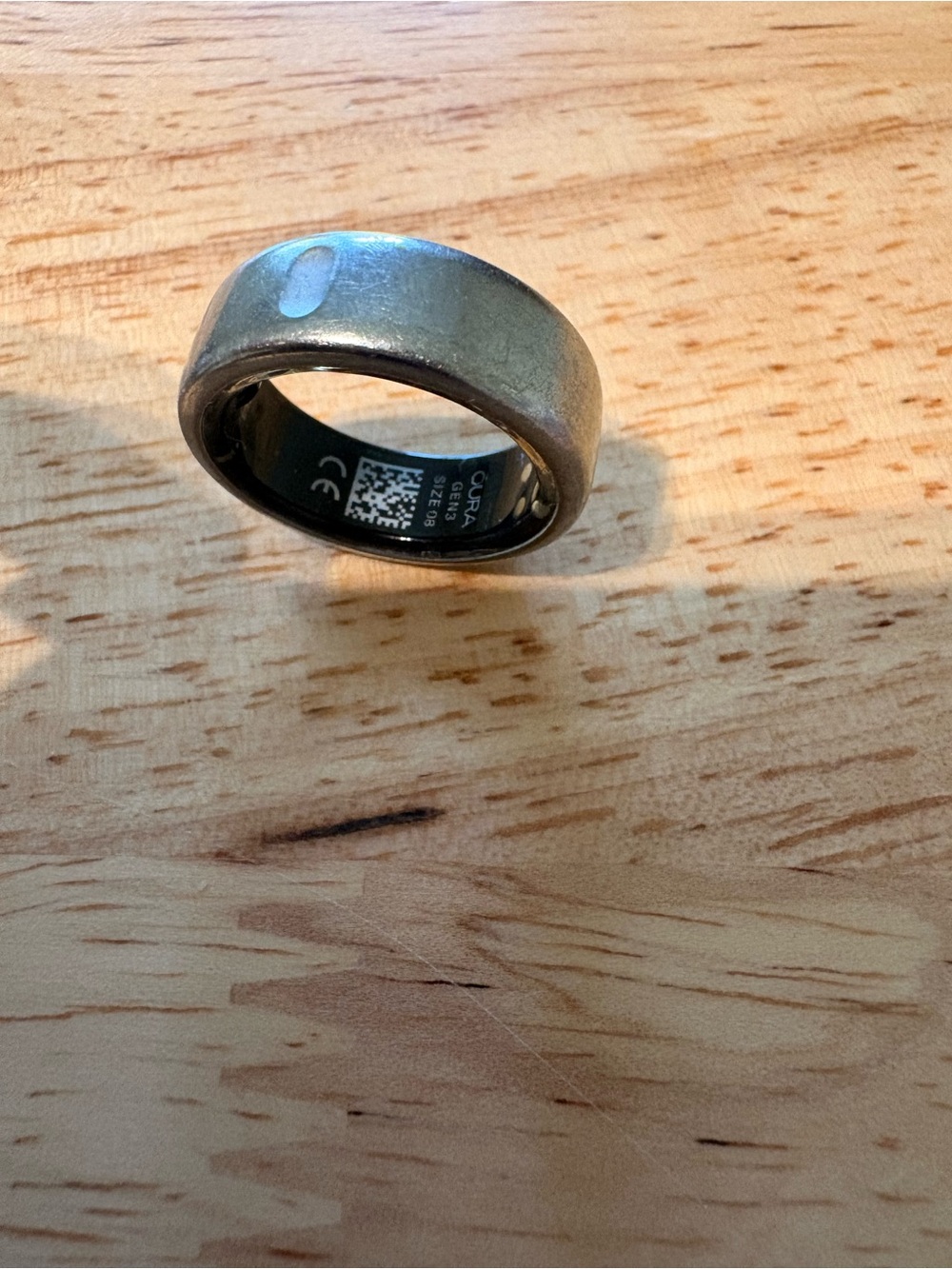 Oura Smart Ring in Brushed Gunmetal - Picture 2 of 6